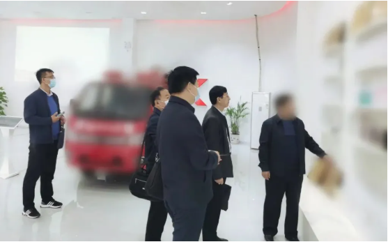 華為等國內外大型企業(yè)戰(zhàn)略合作商！山東某地方政府成功考察行業(yè)龍頭智能消防基地建設布點投資選址項目