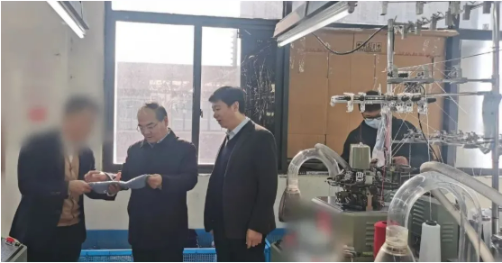 品控嚴(yán)格，訂單攀升！河北某地方政府赴高端紡織制造擴(kuò)建投資選址項(xiàng)目方實(shí)地走訪調(diào)研